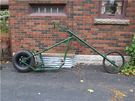 custom chopper bicycle parts
