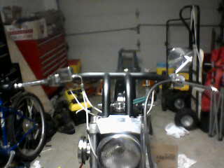 Drag Bars on Sporster Ironhead